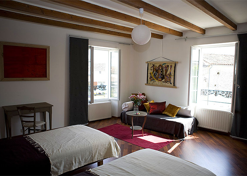 Hamac & Macarons - chambre Cerise gîte Hamac | Hamac & Macarons - Hamac holidays house Cerise room
