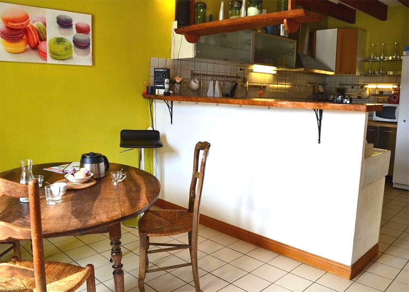 Hamac & Macarons - cuisine gîte Hamac | Hamac & Macarons - Hamac holidays house kitchen