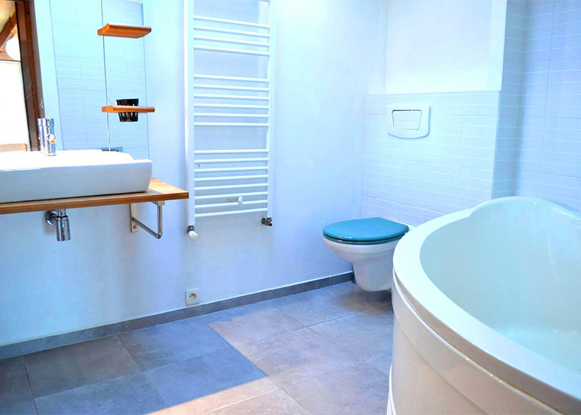 Hamac & Macarons - salle de bain gîte Hamac | Hamac & Macarons - Hamac holidays house bathroom