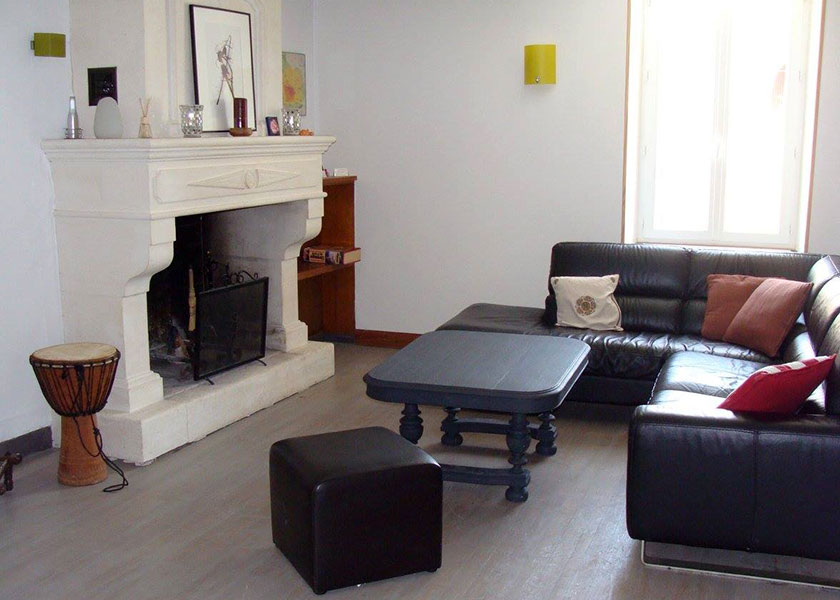 Hamac & Macarons - salon gîte Hamac | Hamac & Macarons - Hamac holidays house living room